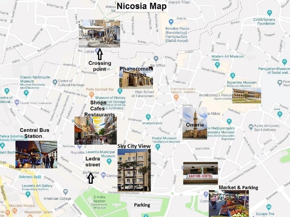 Nicosia City Centre Sky Views Apartment Екстериор снимка